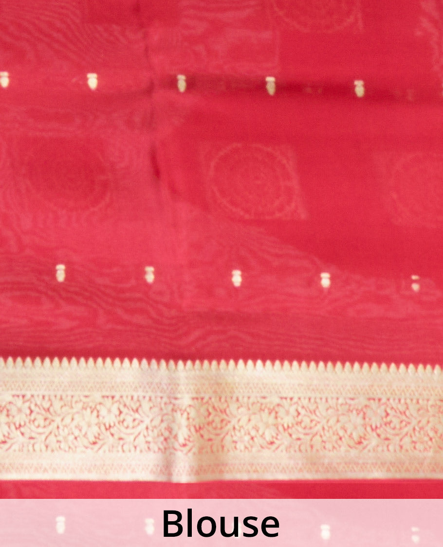 Grey zari buttas Mysore silk saree, contrast zari border of traditional zari designs, and zari design pallu
