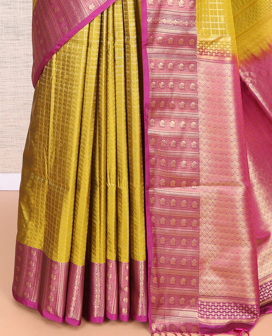 Green Budget Silk Saree