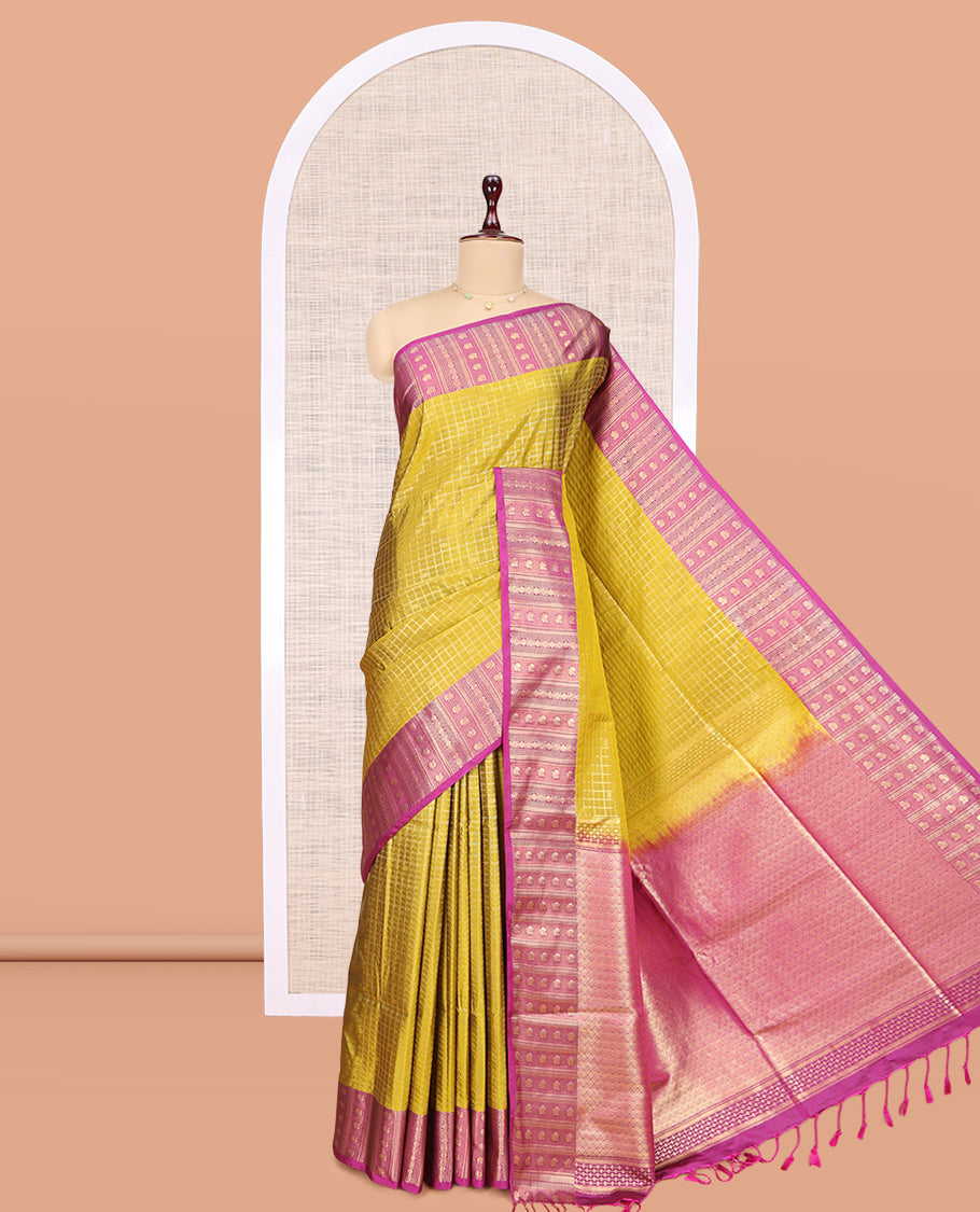 Green Budget Silk Saree
