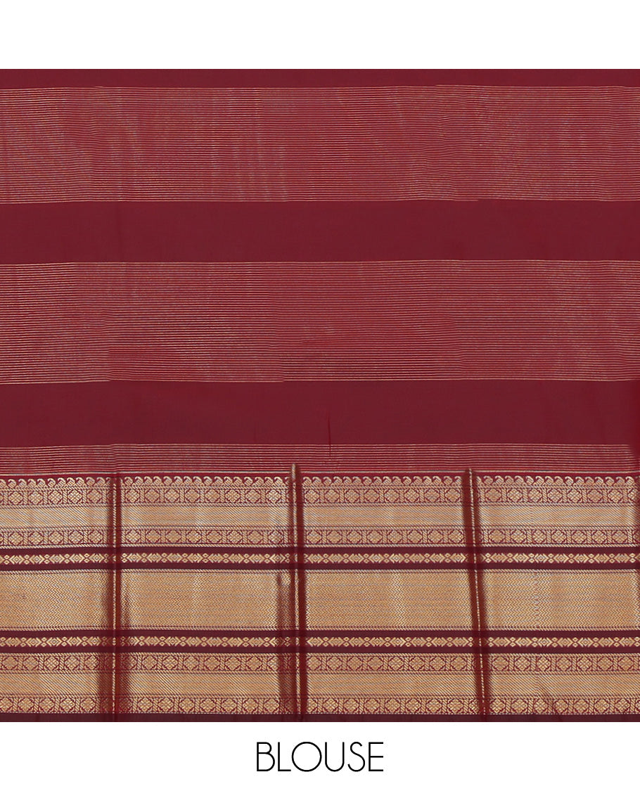 Sandal Stripes Budget Silk Saree