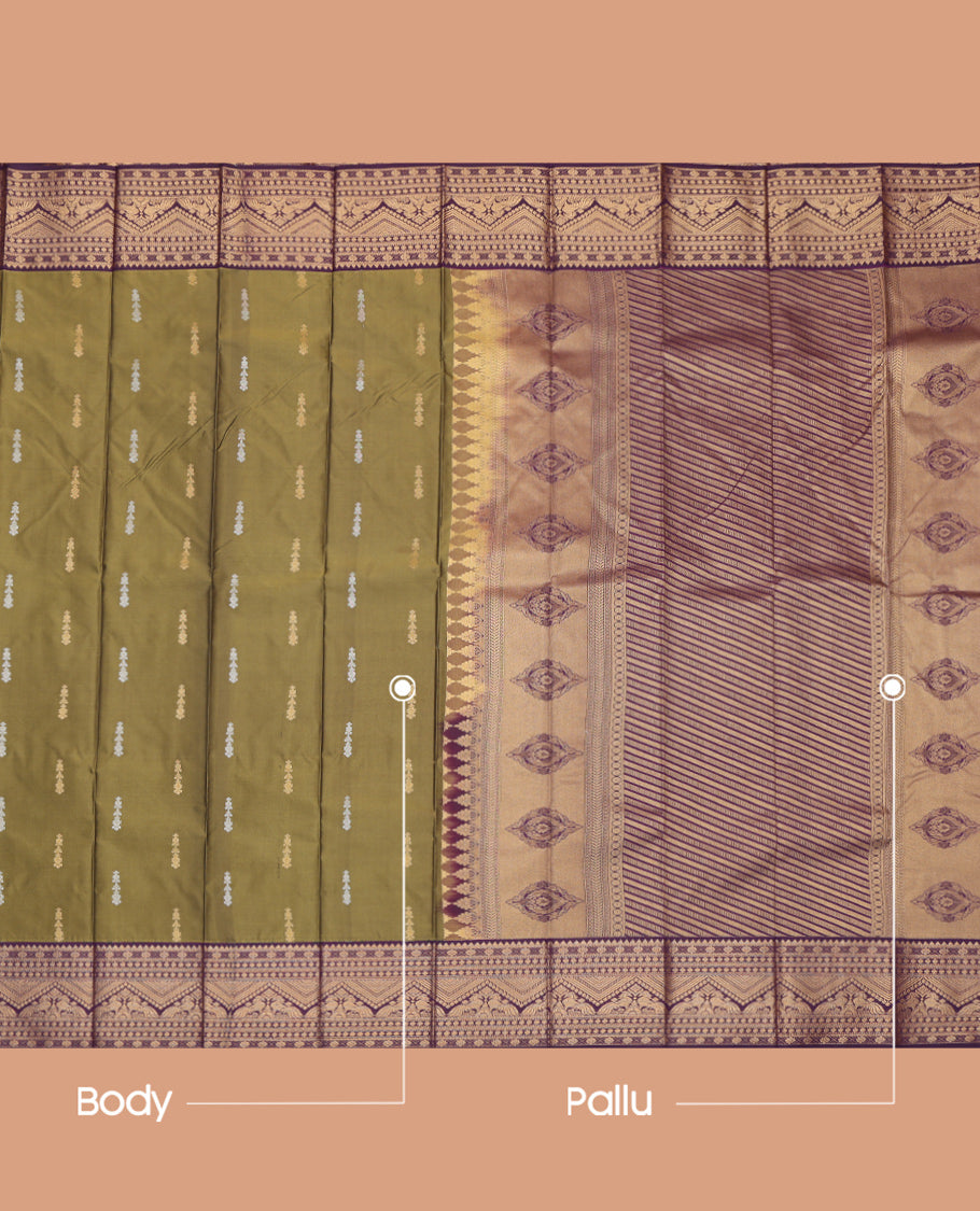 Green Budget Silk Saree