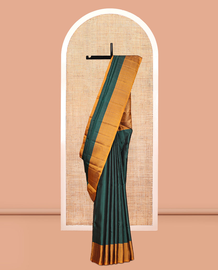 Green Mayuri Lite Silk Mix Saree