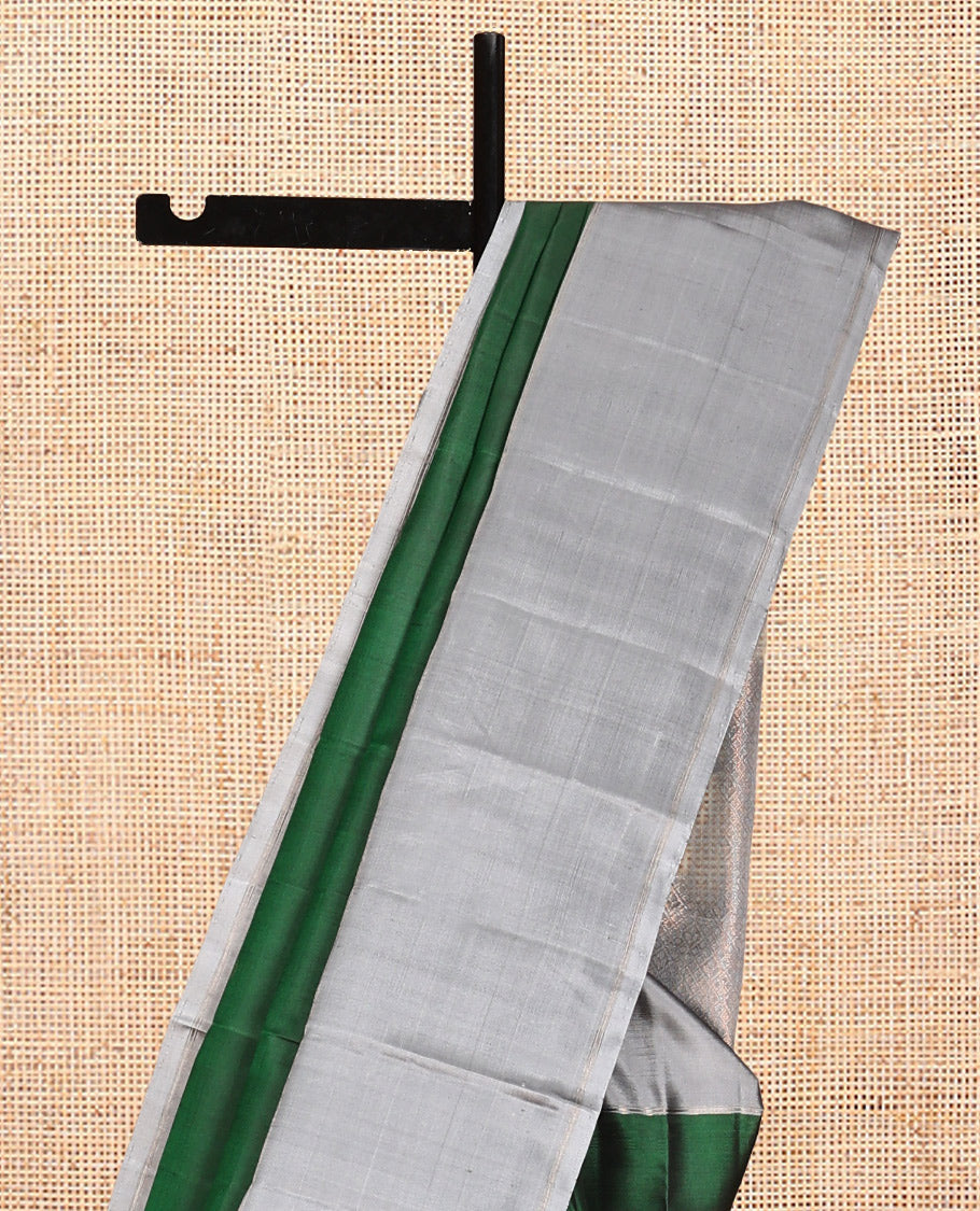 Green Mayuri Soft Silk Saree