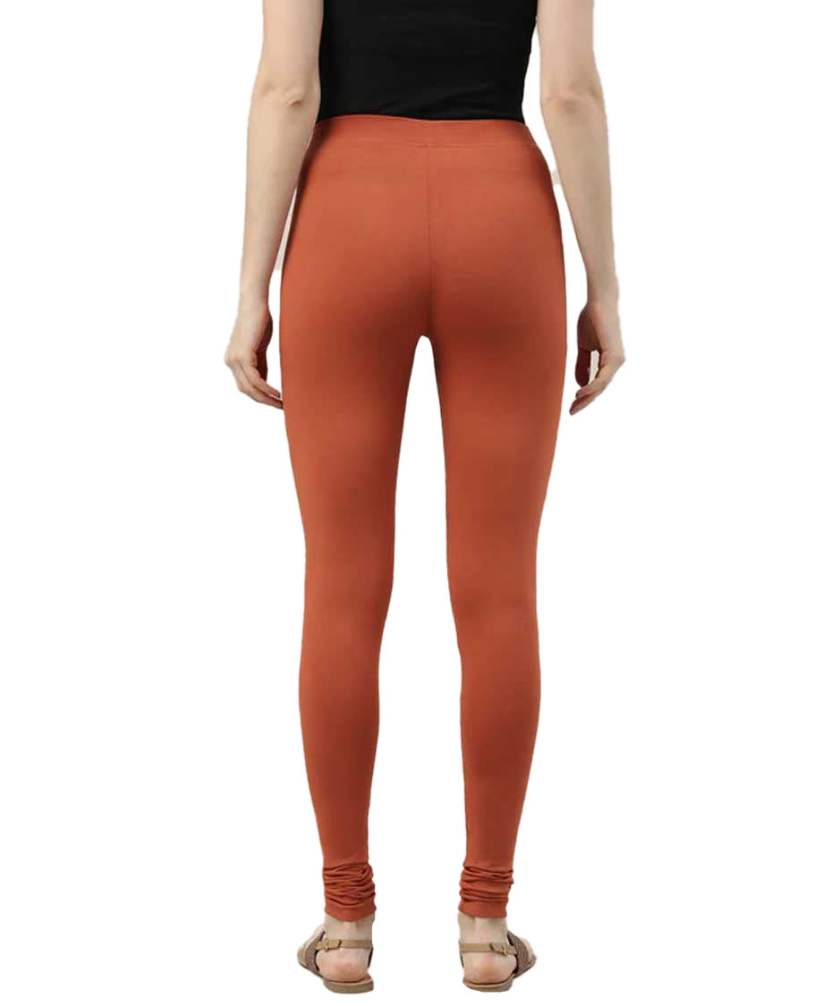 Fired up plain design twin birds legging