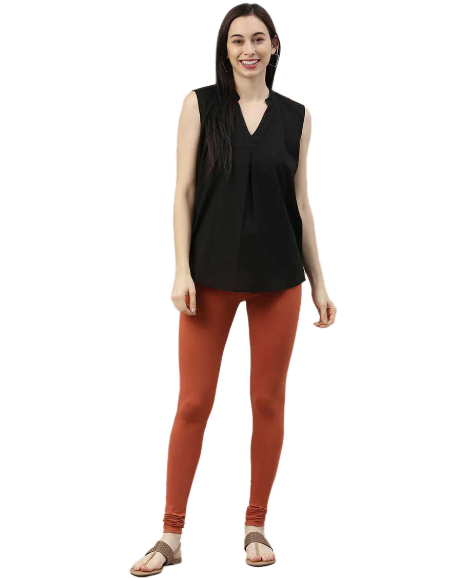 Fired up plain design twin birds legging
