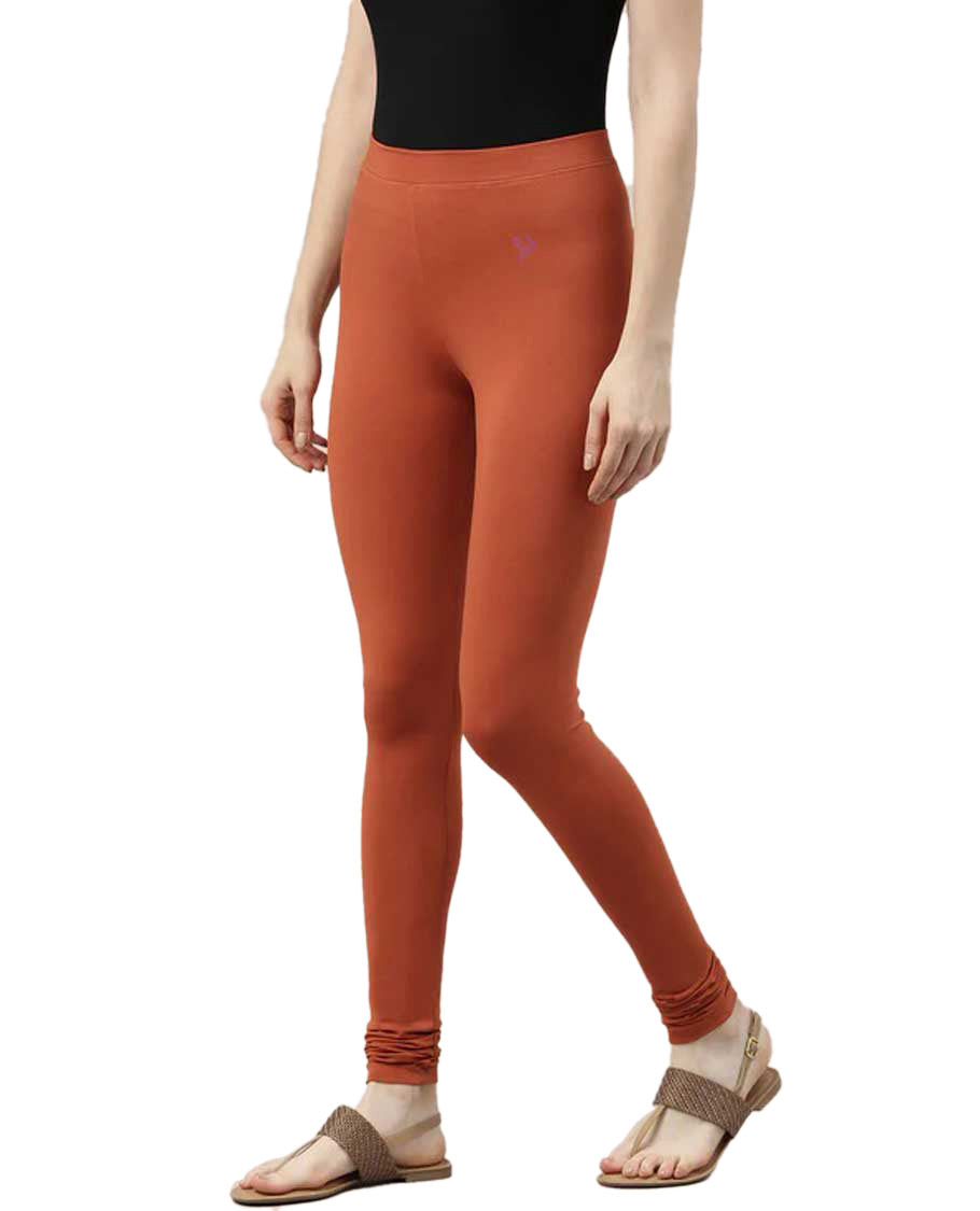 Fired up plain design twin birds legging