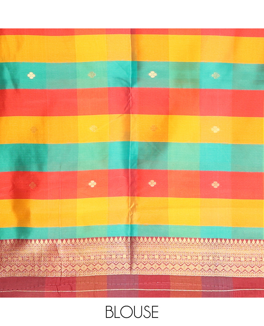 Maroon Fancy Softy Silk Saree
