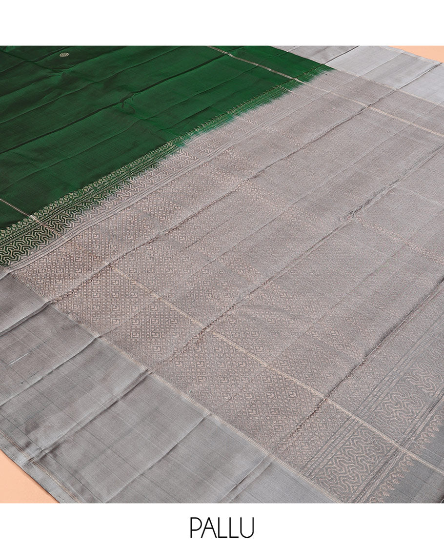 Green Mayuri Soft Silk Saree