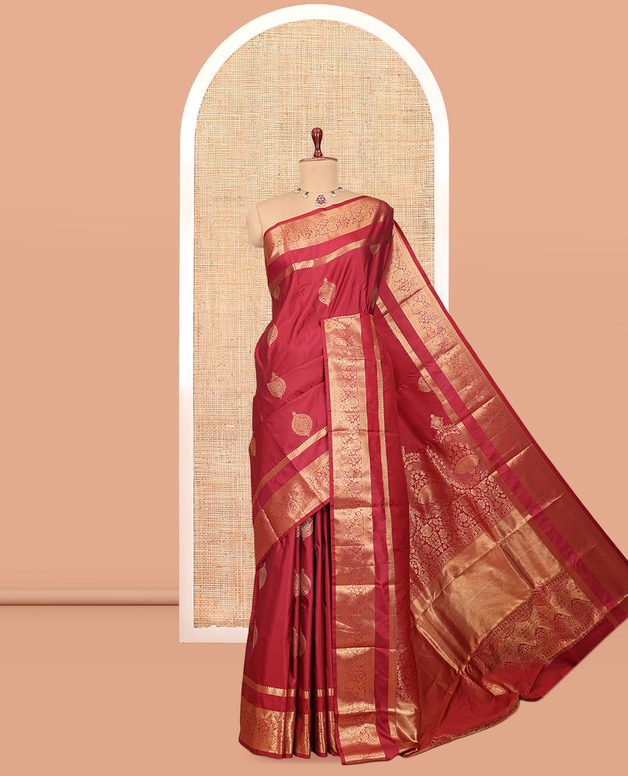 Red Budget Silk Saree