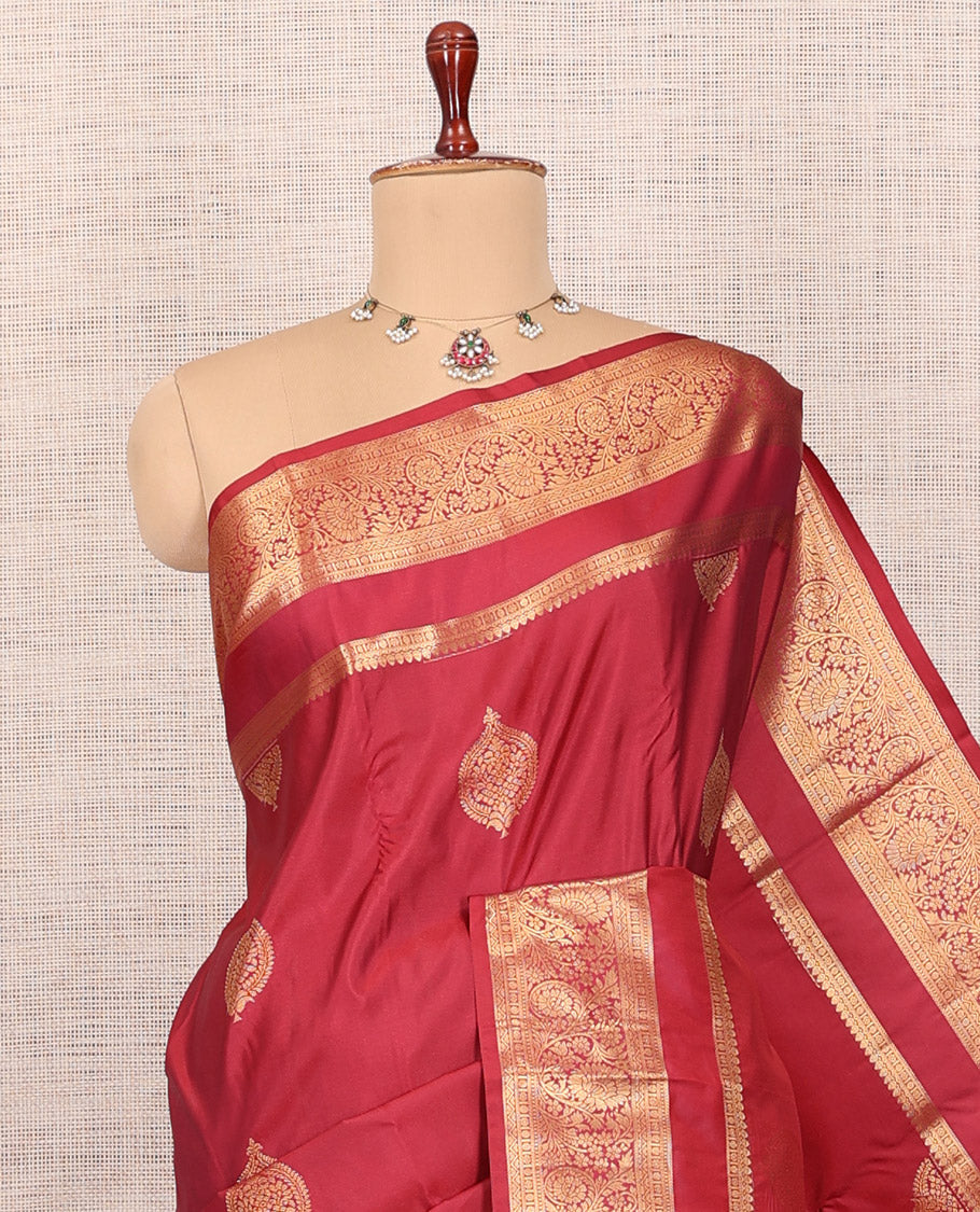 Red Budget Silk Saree