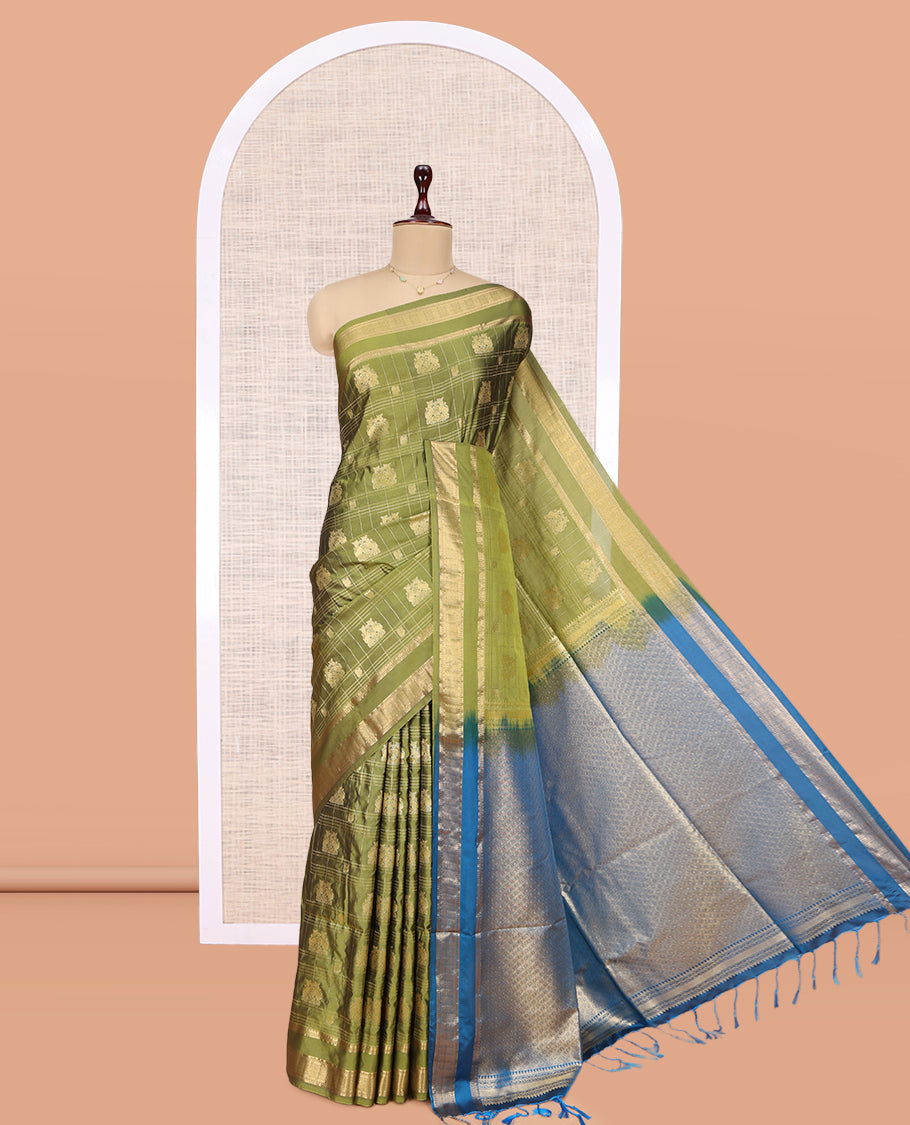 Green Budget Silk Saree
