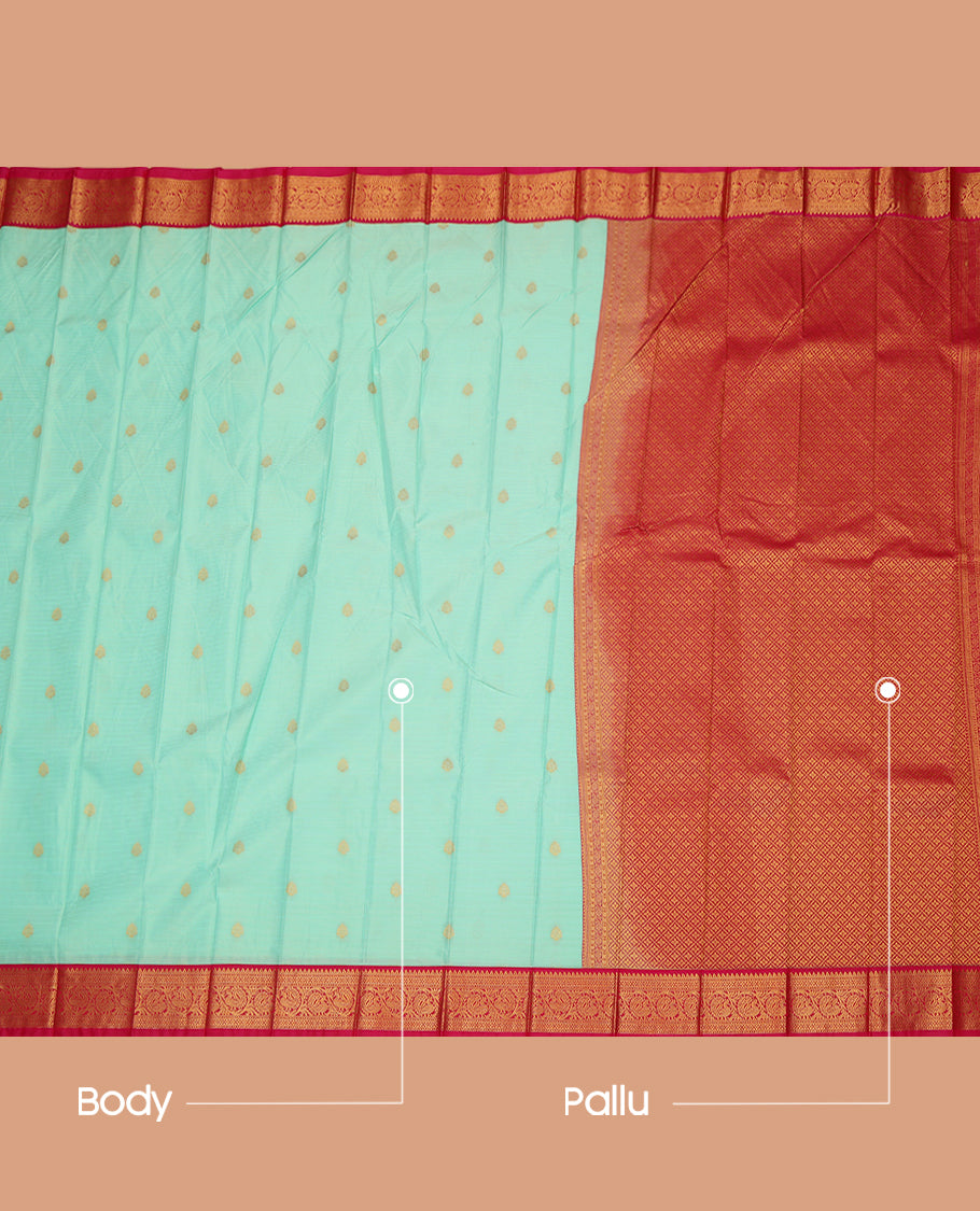 Blue Budget Silk Saree