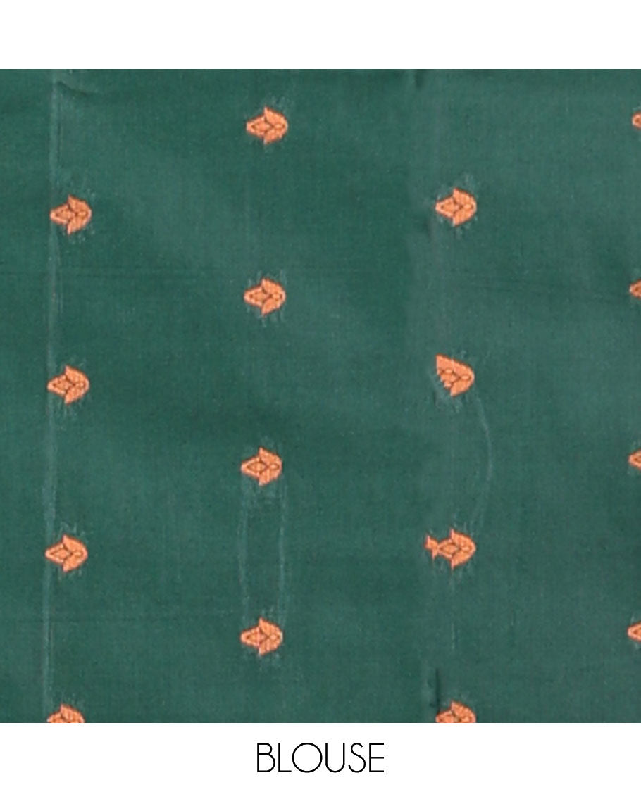 Purple elite silk saree with thread work , small temple border