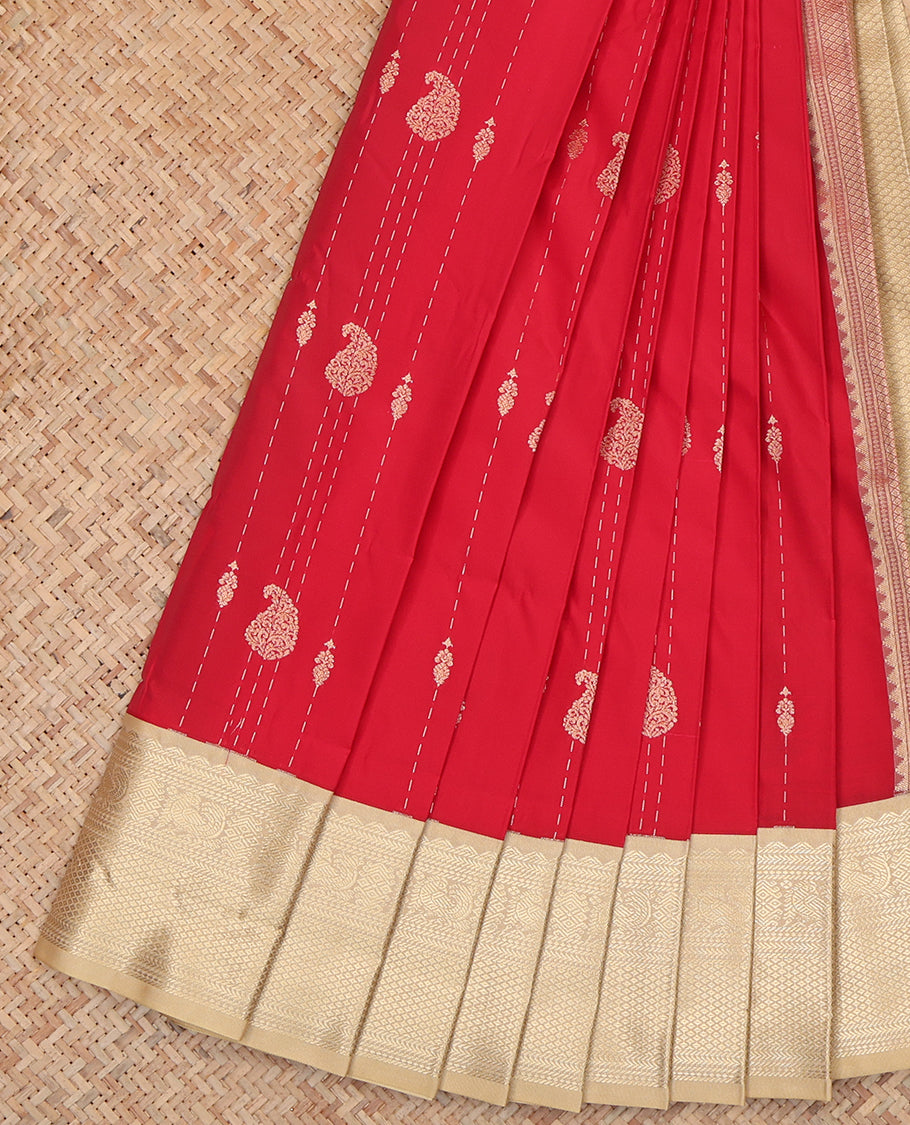Red Budget Silk Saree