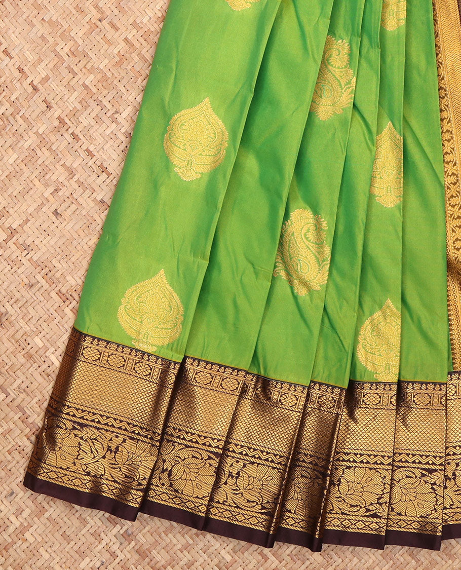 Green Budget Silk Saree