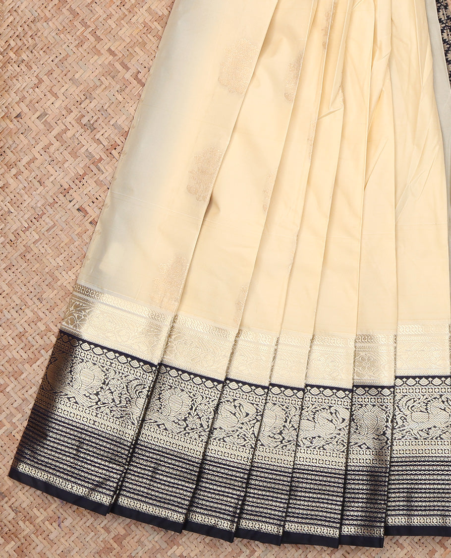 Sandal Thread Budget Silk Saree