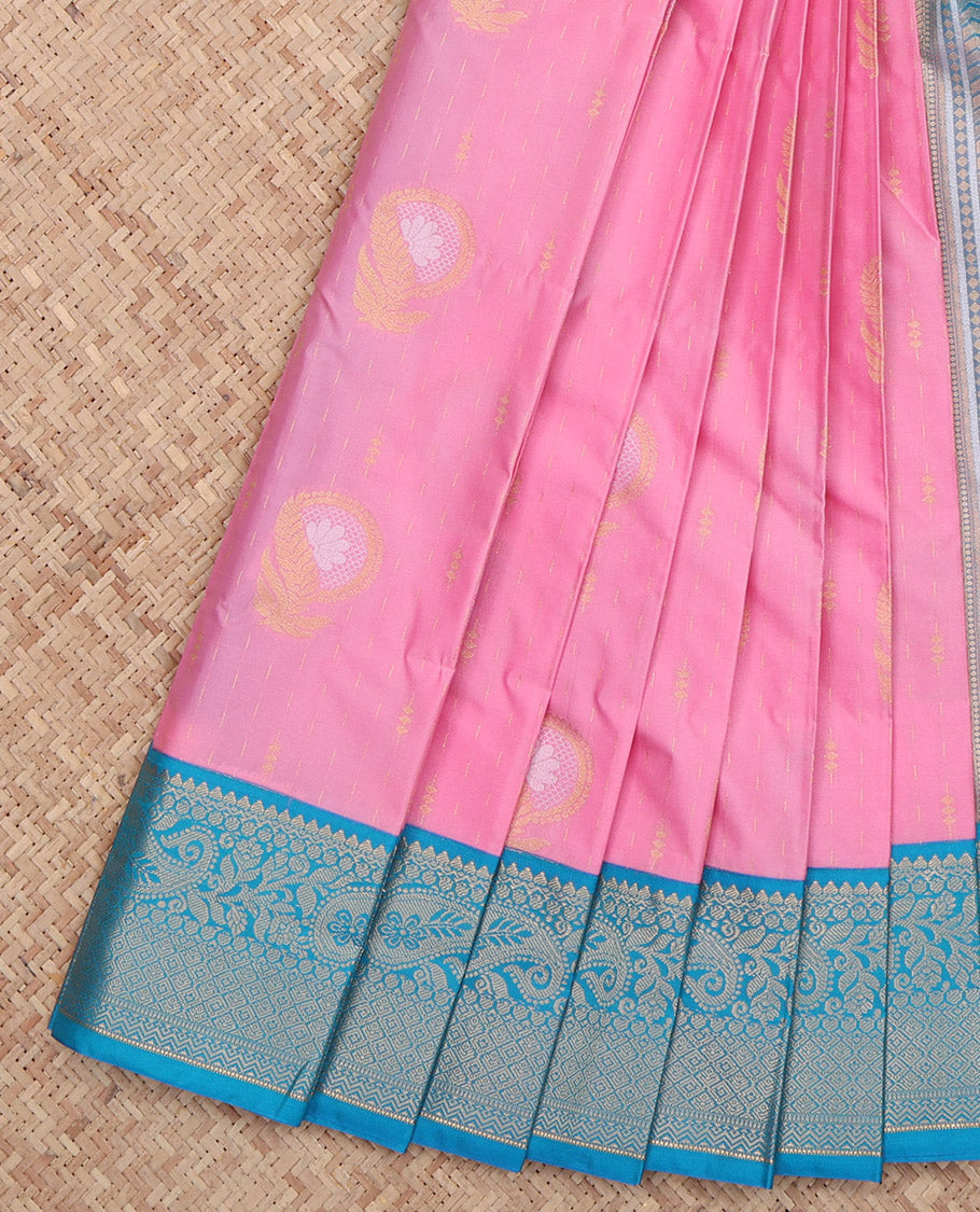 Pink Budget Silk Saree