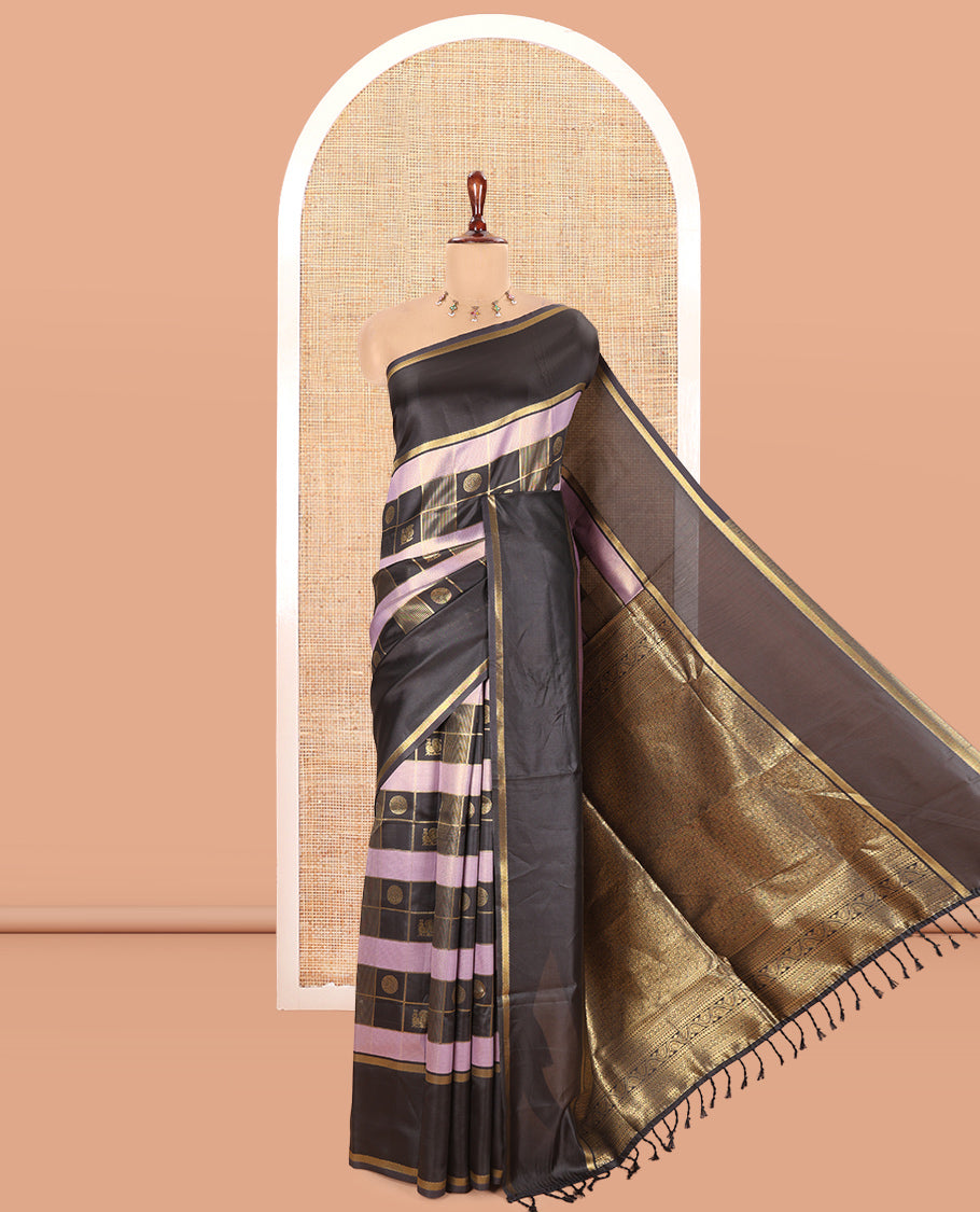 Lavender Elite Soft Silk Saree