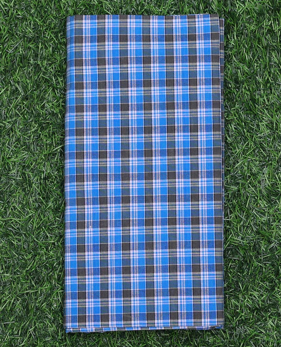 Multi-color micro-checks cozy pure cotton lungi
