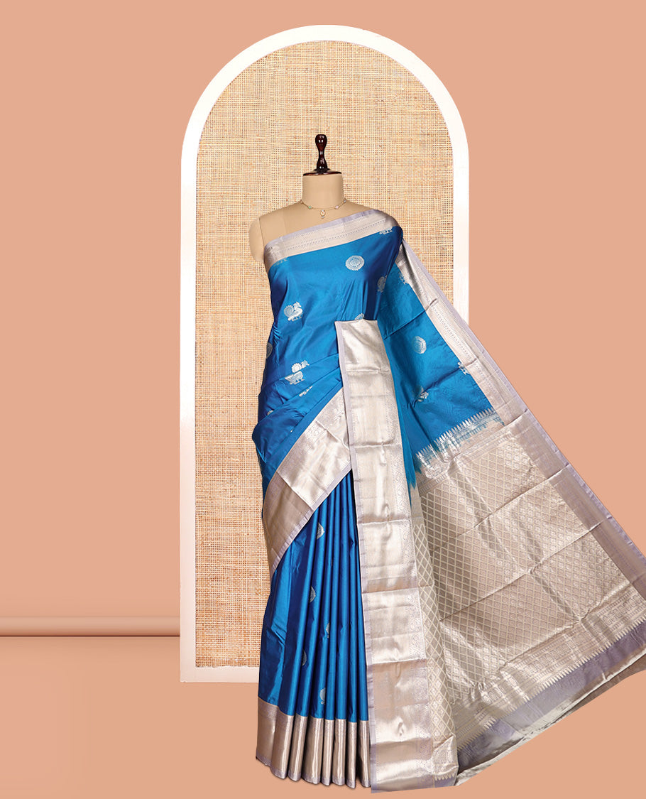Blue Gift Saree