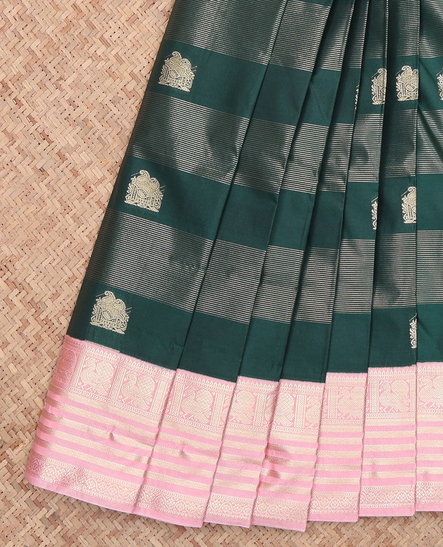 Green Traditional Budget Silk Saree