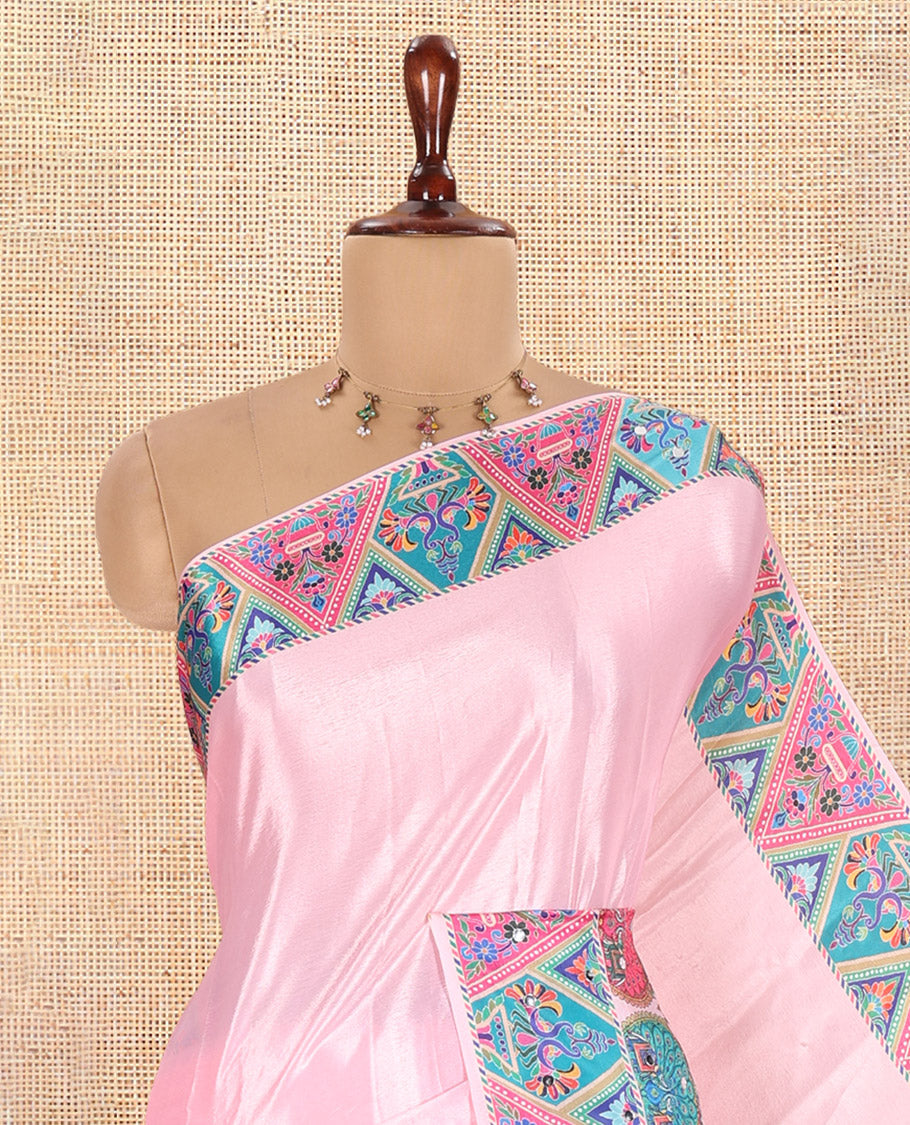 Pink Masakali Saree