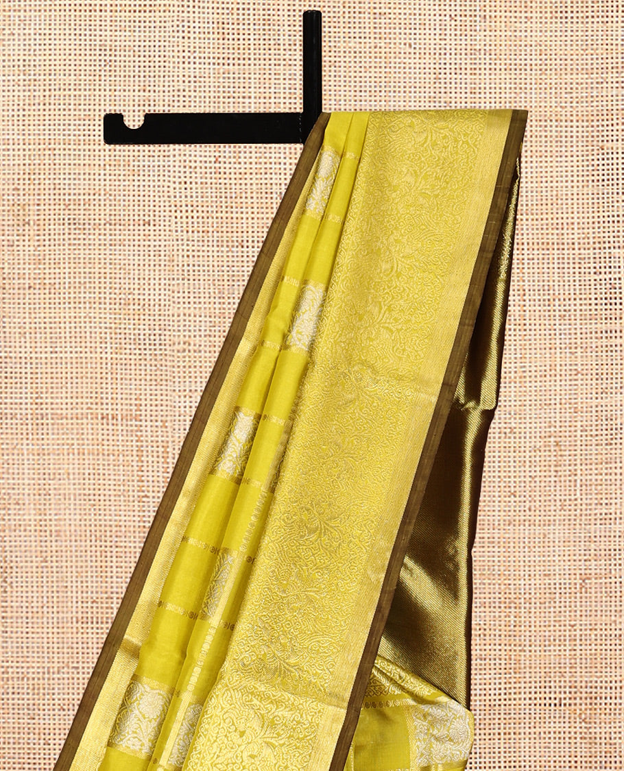 Green Venkatagiri Silk Saree