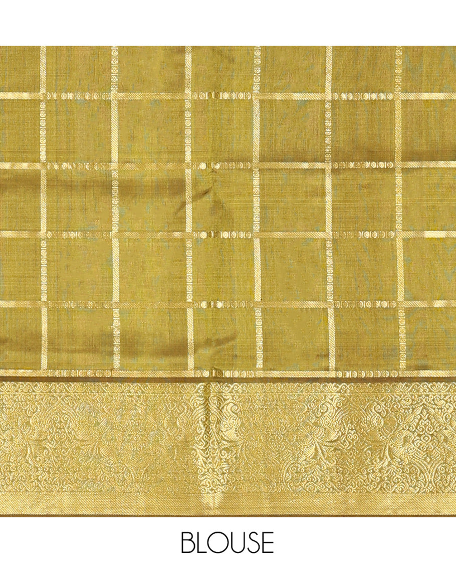 Green Venkatagiri Silk Saree