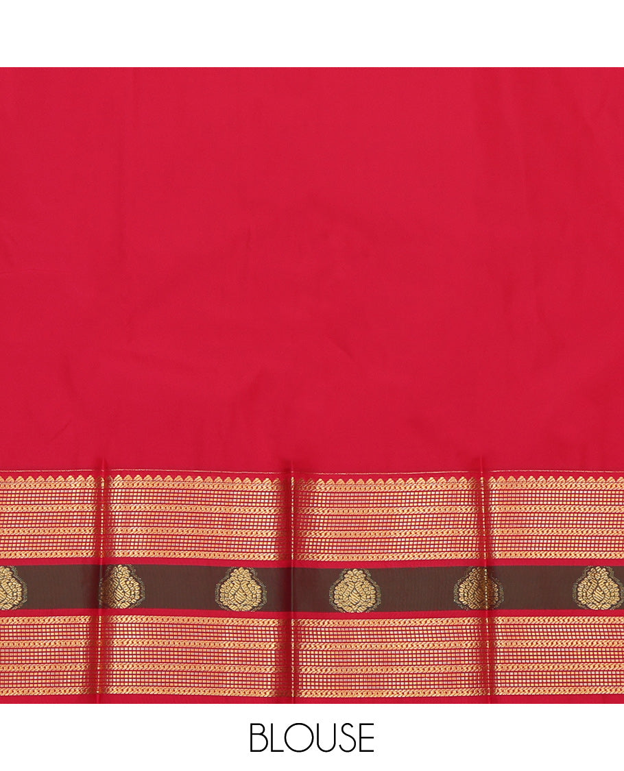 Blue Budget Silk Saree