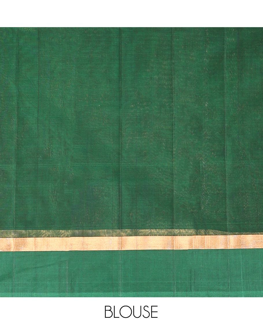 Maroon Silk Cotton Saree