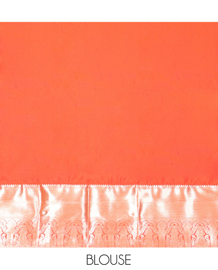 Violet Zari Buttas Gift Saree