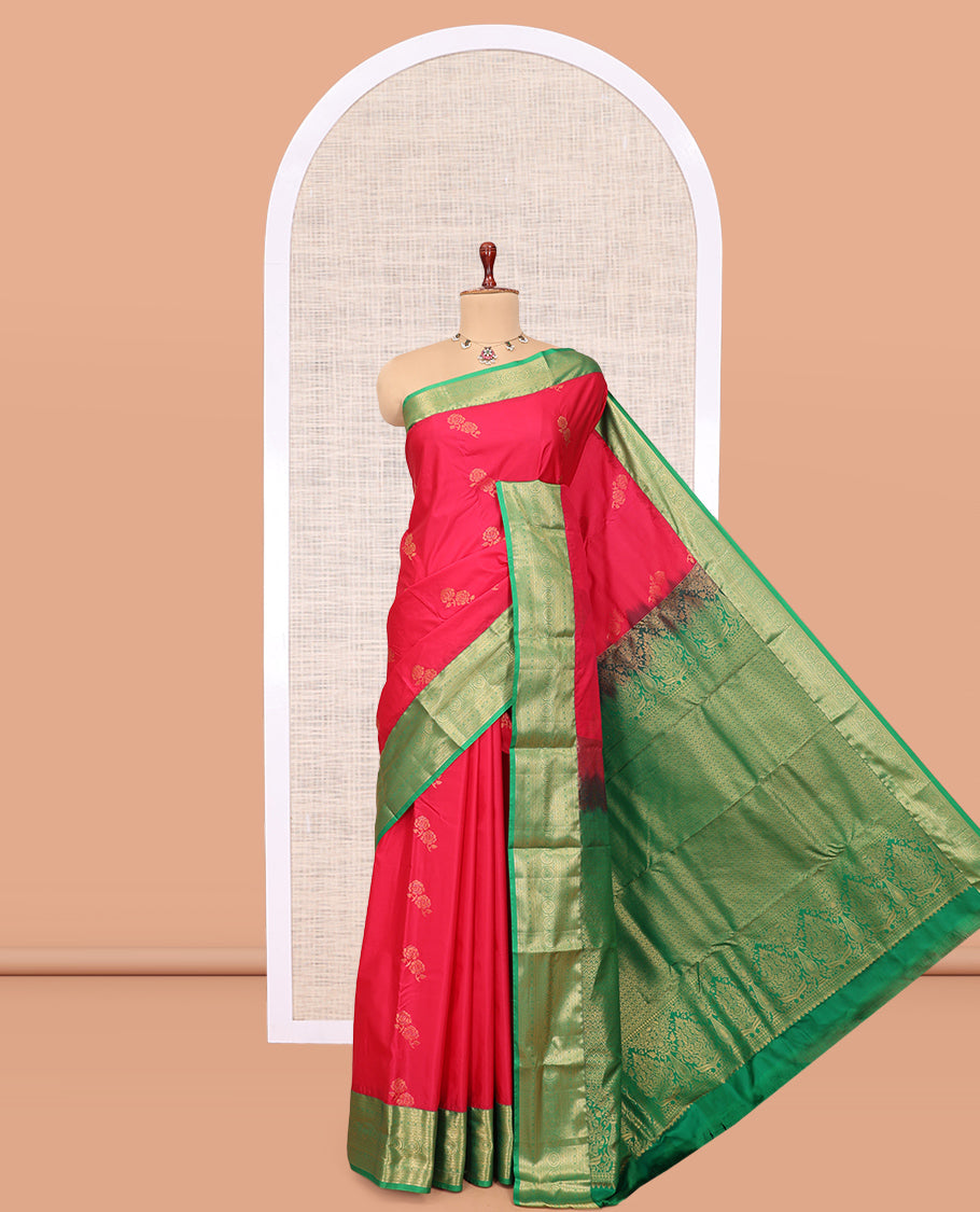 Red Budget Silk Saree