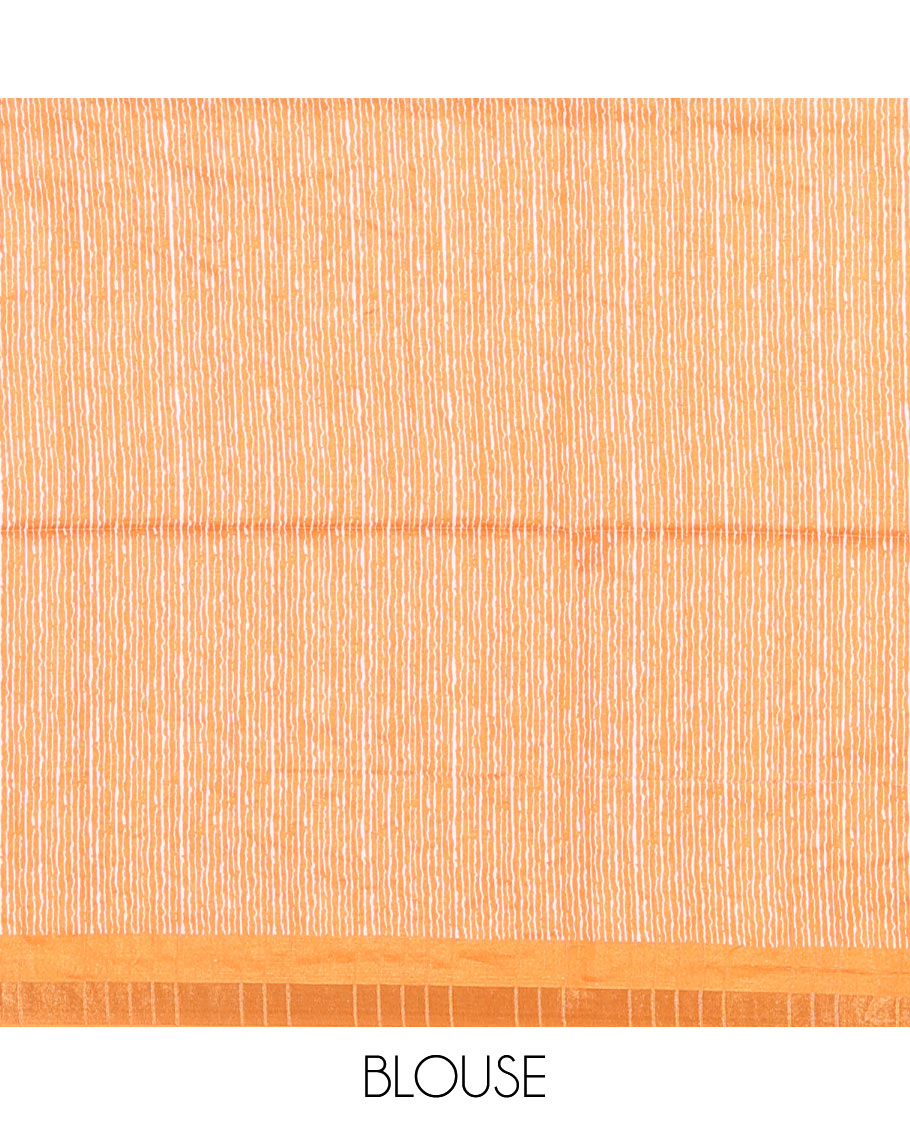 Grey diamond motifs printed katan silk saree, contrast checked border of diamonds buttas, geometric printed pallu, and a contrast blouse