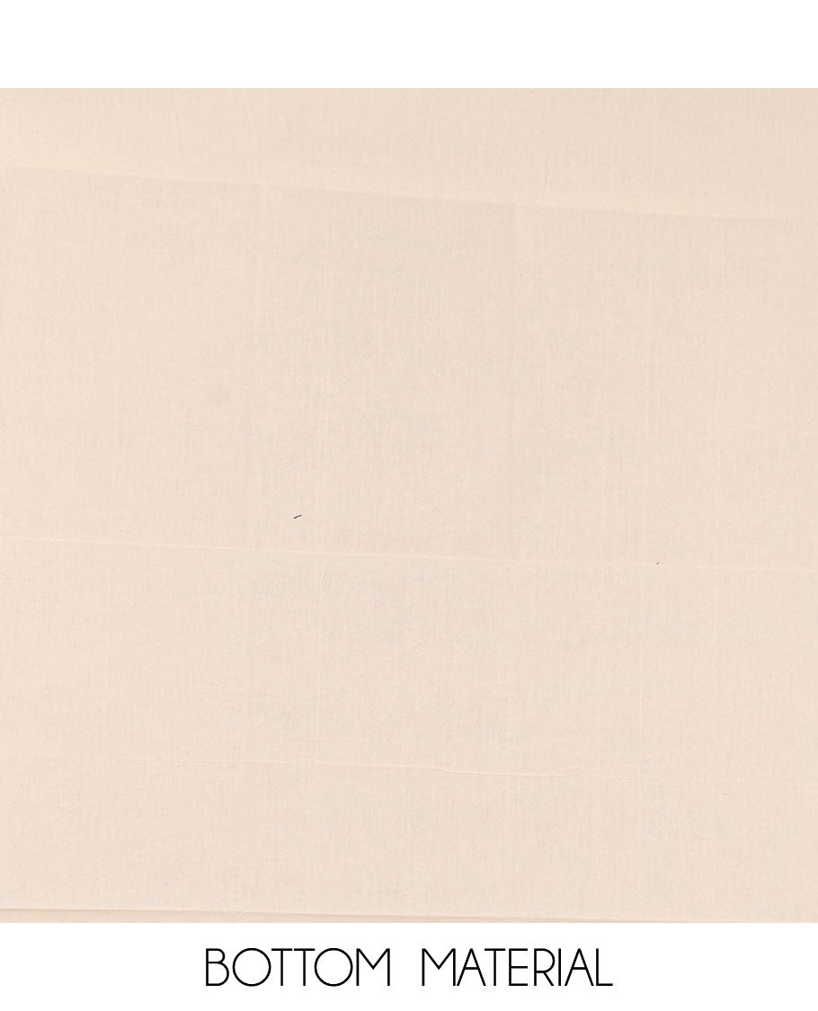 Maroon material chudidar set, pochampally ikkat printed pure cotton top,contrast cream cotton bottom & pochampally ikkat printed dupatta