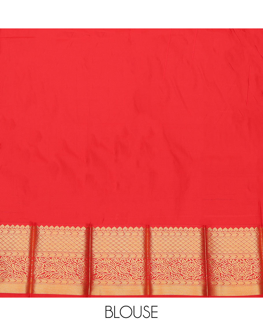 Blue Budget Silk Saree