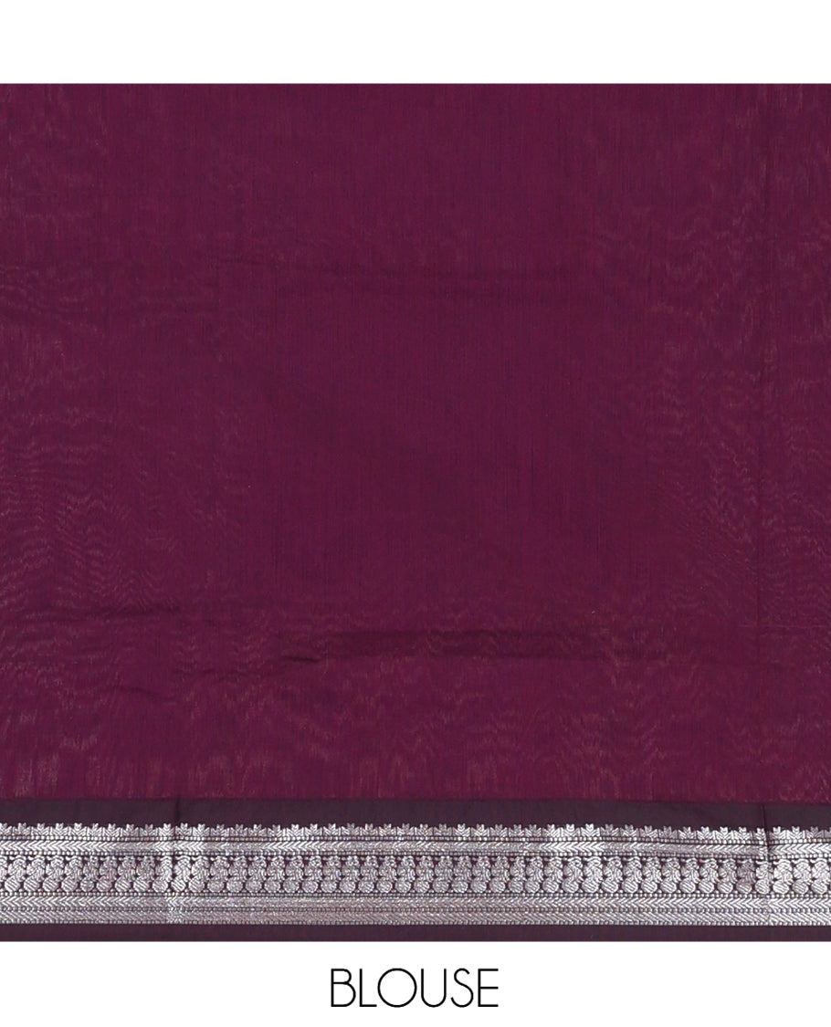 Blue Kalyani Cotton Saree