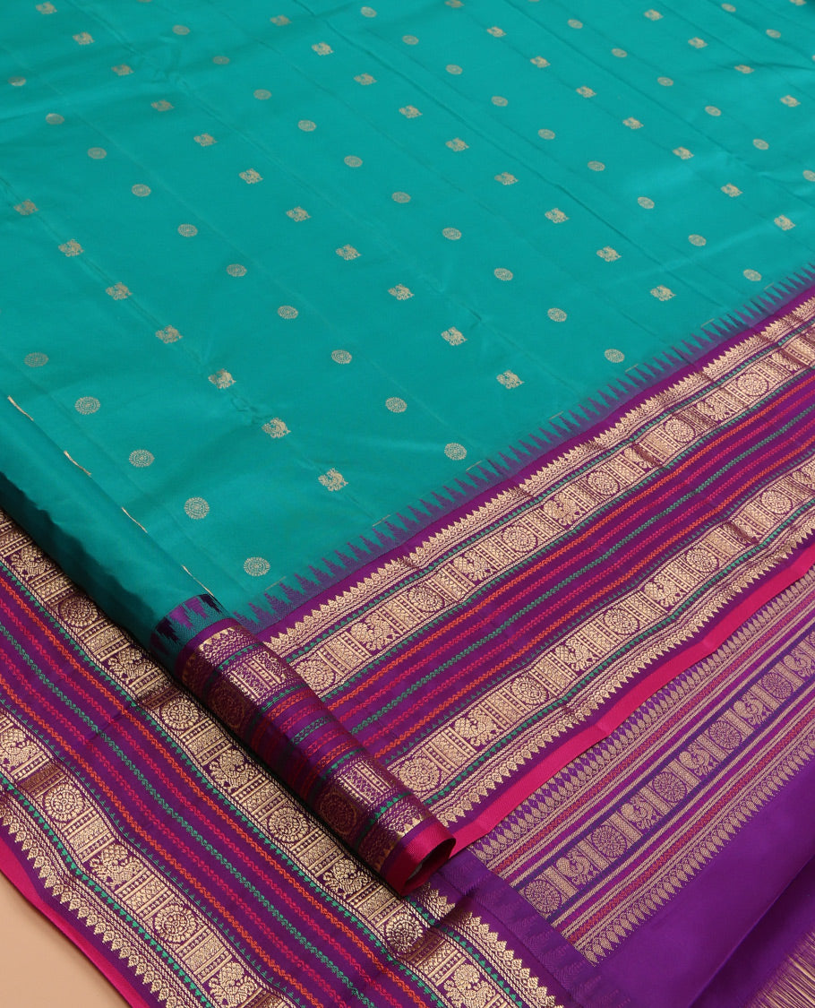 Green Kanchipuram Silk Saree