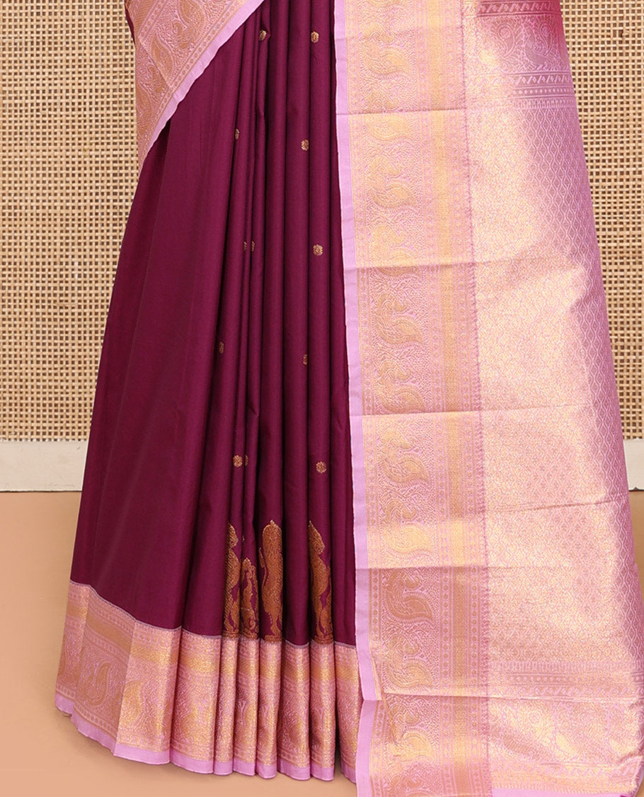 Purple Budget Silk