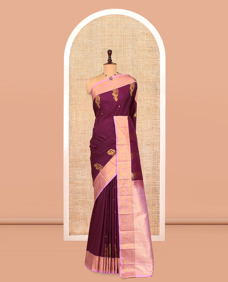Purple Budget Silk