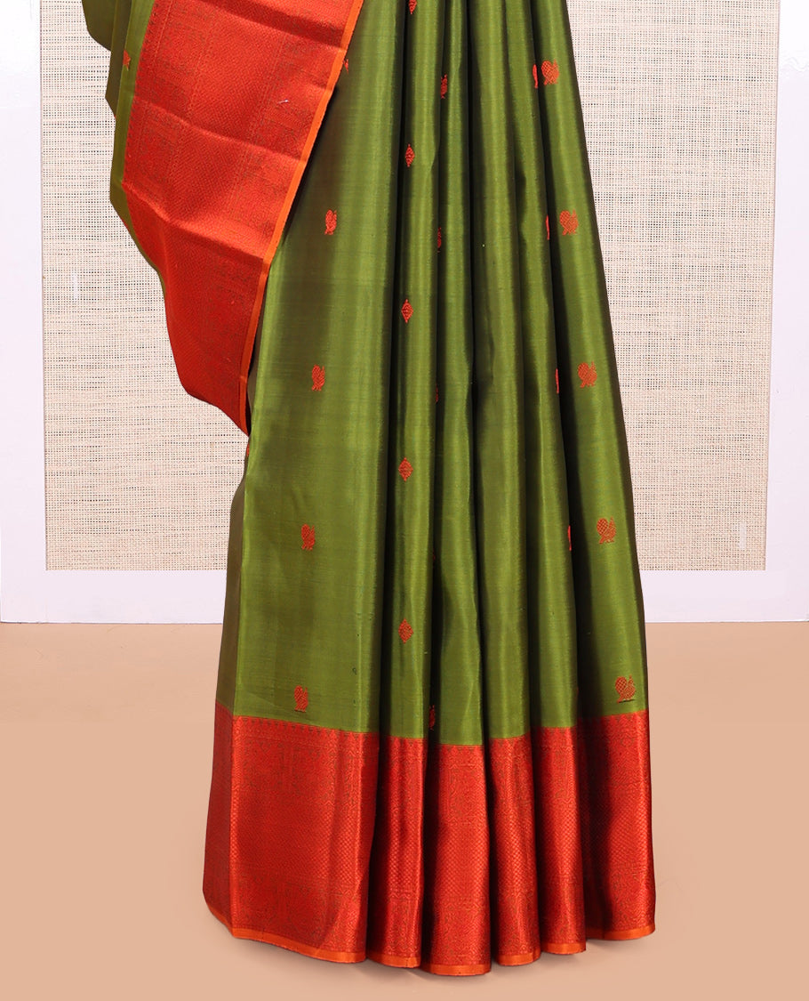Green Kanchipuram Silk Saree
