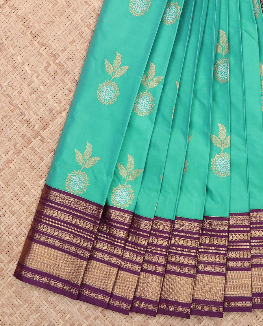Green Budget Silk Saree