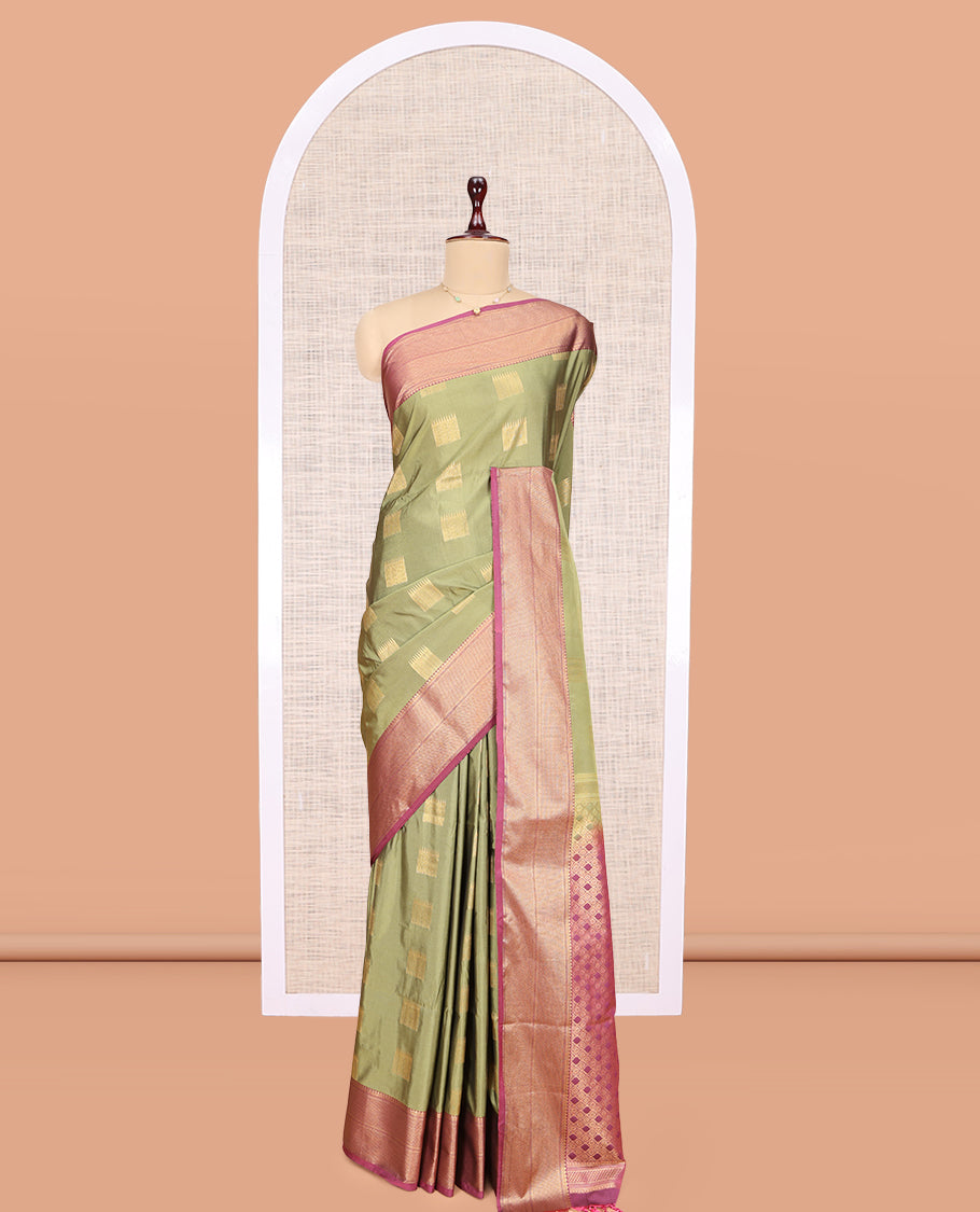 Green Budget Silk Saree
