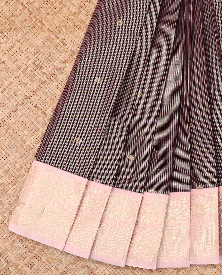 Purple Budget Silk Saree