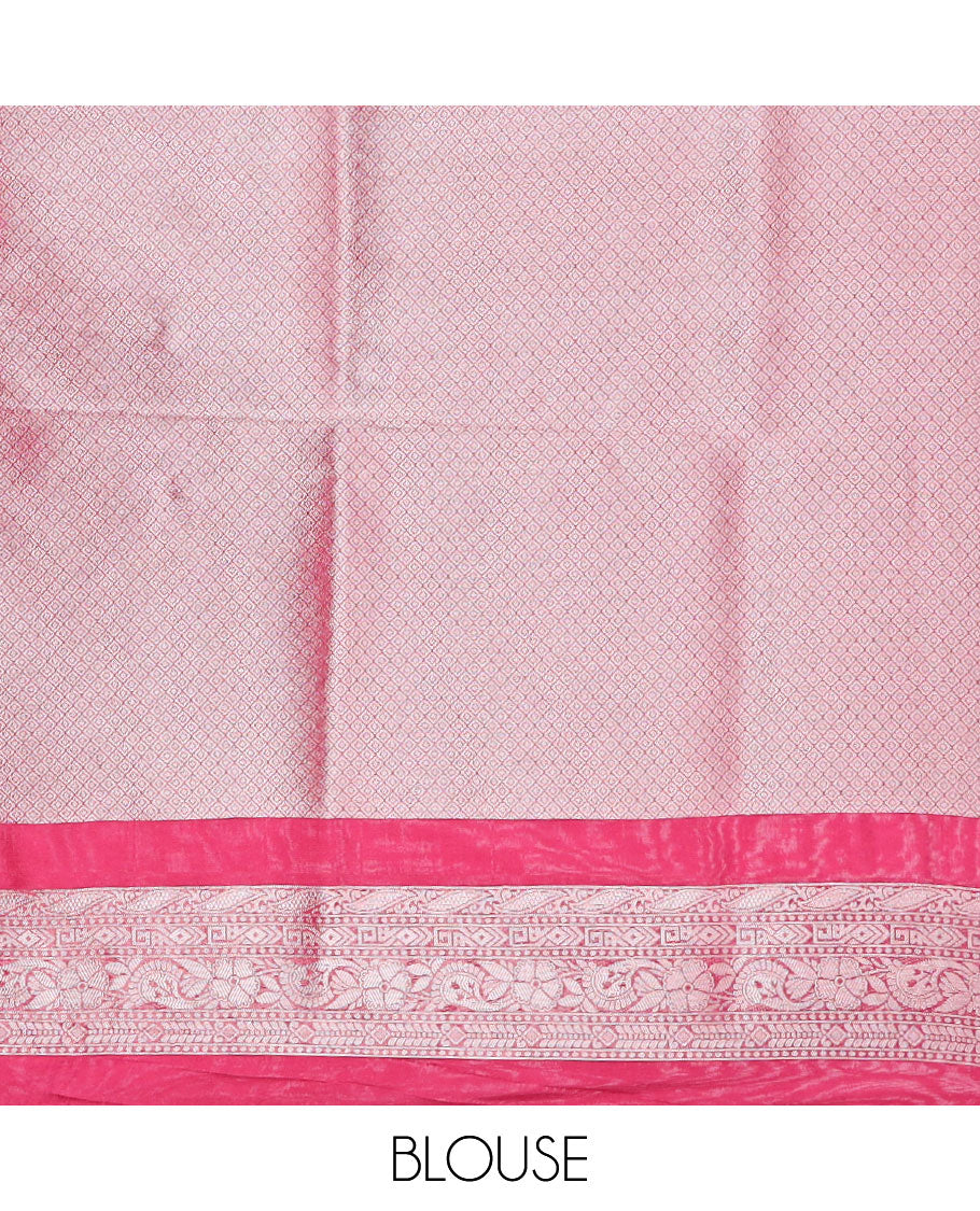 Maroon jacquard design softy saree, traditional design zari border & pallu of intricate designs