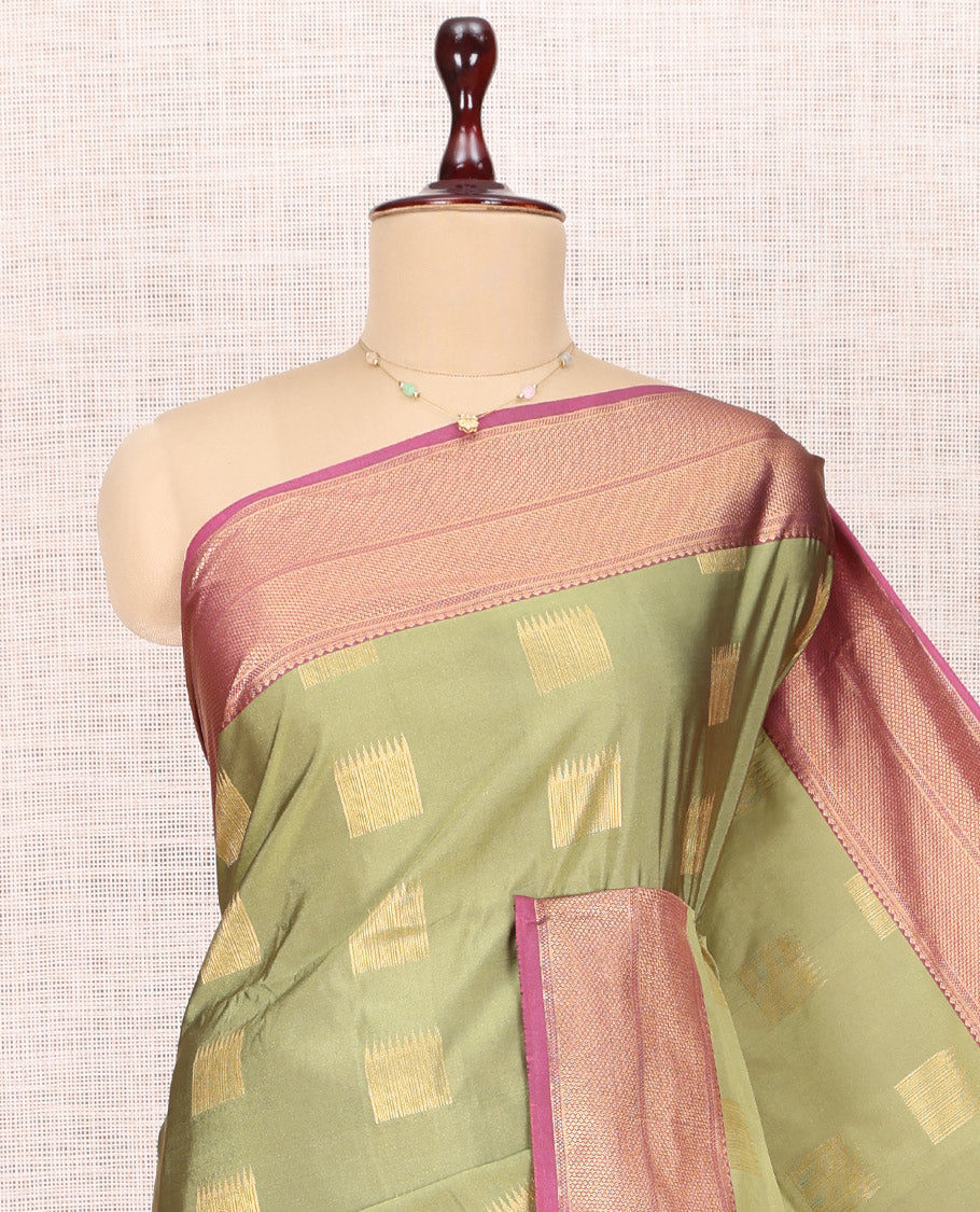 Green Budget Silk Saree