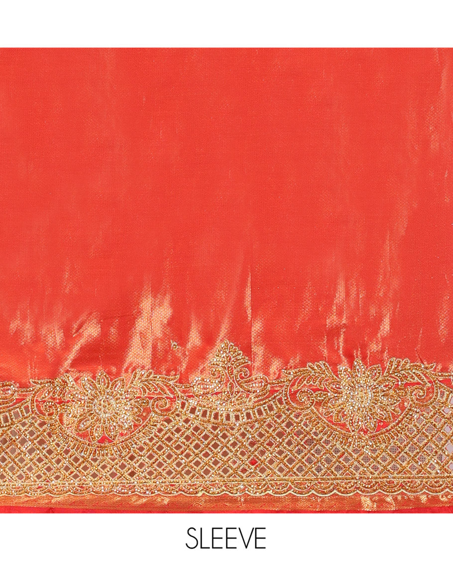 Blue Mysore Silk Saree