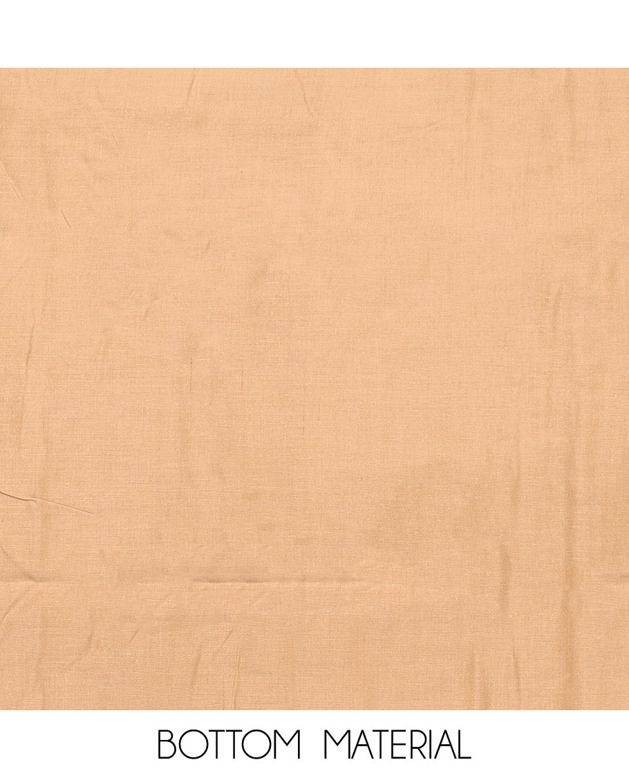 Maroon Cotton Material Chudidar Set, Decorated with Unique Motifs Block Printed on Its Cotton Top, a Plain Cotton Bottom, and Paired with an Intricately Block Printed Cotton Dupatta
