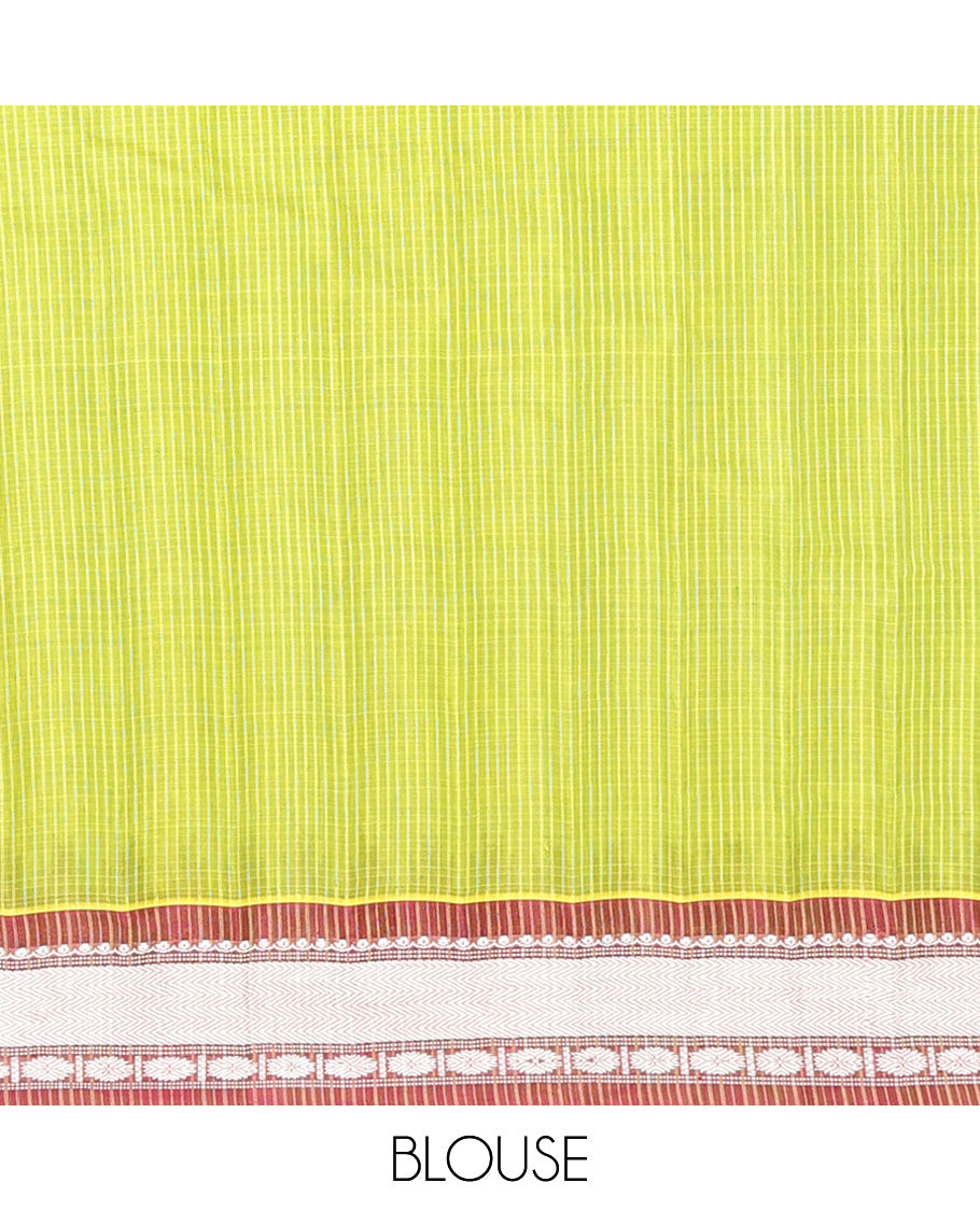 Green Gadwal Silk Saree