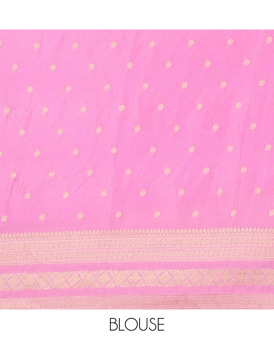 Maroon geometric zari patterned fancy crepe saree, contrast traditional zari border & intricate pallu
