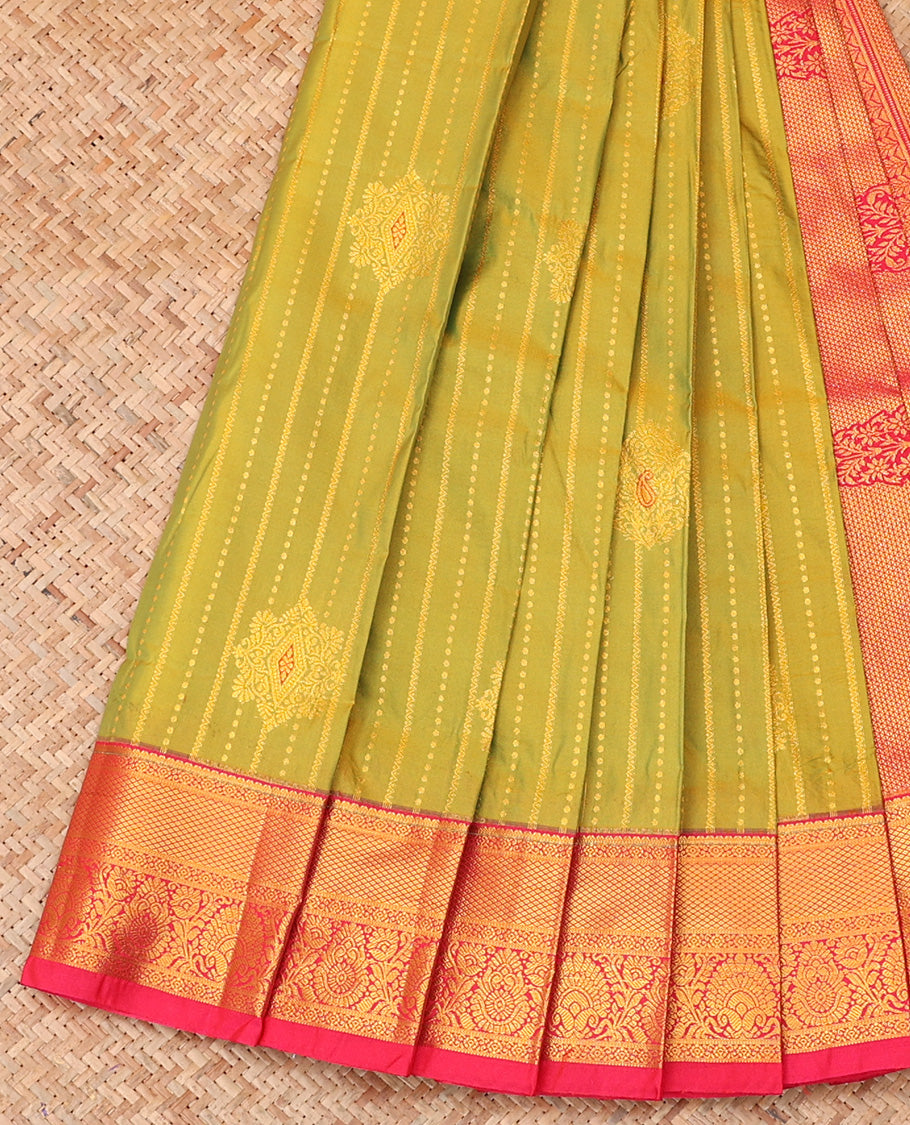 Green Budget Silk Saree